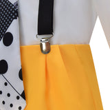 The Mask Jim Carrey Cosplay Costume Yellow Suit Men Uniform Halloween Carnival Outfit Becostume
