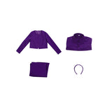 The Testaments Agnes Cosplay Costume Women Purple Halloween Outfit Becostume