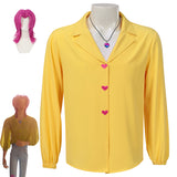 Kpop Demon Hunters Saja Boys Demon Outfit Romance Cosplay Costume Yellow Suit Becostume