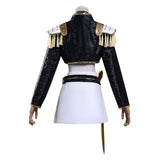 Kpop Demon Hunters Mira Cosplay Costume Black Golden Halloween Huntrix Outfit Becostume