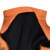 Descendants Wicked Wonderland Luis Madrigal Cosplay Costume Orange Vest Becostume
