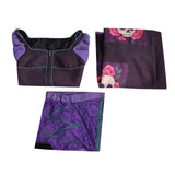 Steps Lilith Cosplay Costume Stepsister Purple Halloween Outfit Becostume
