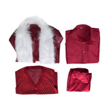 John Travolta Christmas Costume Santa Claus New Christmas Cosplay Suit BEcostume