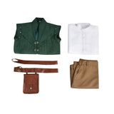 Flynn Rider Cosplay Tangled Prince Costume Flynn Vest Halloween Carnival Suit