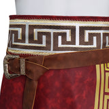 Becostume Martial Deity Kratos Cosplay Costume Spartan Warrior Leather Battle Outfit