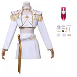 Kpop Demon Hunters Mira Cosplay Costume White Dance Halloween Outfit Becostume