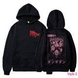 Anime DanDaDan Hoodie Costume Jacket Sweatshirt Sweater Pullover Fleece Suit