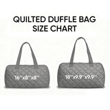 Hippie Camper Quilted Travel Bag Boho Weekender Overnight Luggage Large Hunting Becostume