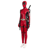 Lady Deadpool 3 Cosplay Costume 2024 Deadpool Wolverine Female Updated Halloween Outfit