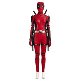 Lady Deadpool 3 Cosplay Costume 2024 Deadpool Wolverine Female Updated Halloween Outfit
