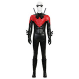 New 52 Comic Nightwing Dick Grayson Cosplay Costume Red Suit Cosplay Becostume