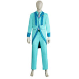 Wicked For Good Wizard Fiyero Cosplay Blue Cosplay Costume Halloween Suit BEcostume