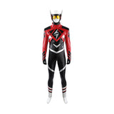Absolute Flash Wally West Cosplay Costume Red Flash Halloween Party Suit Becostume