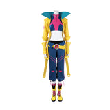 Marvel Rivals Jubilee Cosplay Costume Yellow Halloween Full Suit Becostume
