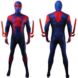 Spiderman 2099 Costume Miguel O Hara Bodysuit Spiderman Across the Spider-Verse Jumpsuit