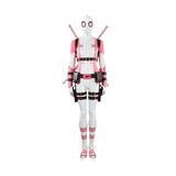 Gwenpool Cosplay Costume Gwen Stacy Halloween Outfit Women Halloween Suit Becostume