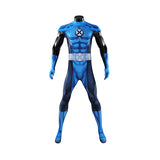 Men Wolverine Cosplay Costume Avengers: Doomsday Blue Halloween Jumpsuit Becostume