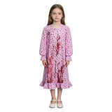 Kids Horror The Ice Cream Man Piper Cosplay Dress Girls Halloween Blood Print Nightgown Becostume
