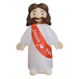 Jesu Inflatable Outdoor Decoration Funny Costume Halloween Party Suit Becostume