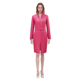 Legally Blonde Adult Elle Woods Cosplay Costume Pink Dress Halloween Outfit Becostume