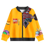 Kpop Demon Hunters Rumi Coat Cosplay Costume Yellow Black Golden Outfit Becostume