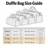 Hippie Camper Quilted Travel Bag Boho Weekender Overnight Luggage Large Hunting Becostume