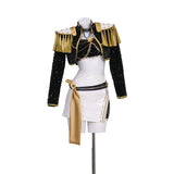 Kpop Demon Hunters Huntrix Mira Black Golden Dance Cosplay Costume Halloween Outfit Becostume