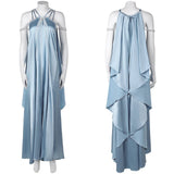 Star Wars Padme Dress Women Blue Queen Padme Amidala Costume Halloween Party Becostume