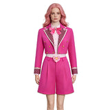 Descendants 5 Pink Hearts Cosplay Costume Princess Pink Costume Halloween Outfit Becostume