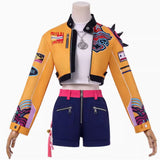 Kpop Demon Hunters Rumi Cosplay Costume Yellow Halloween Party Outfit Becostume