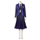 Wednesday The Addams Family  Nevermore Academy uniform Enid Sinclair Bianca Barclay Becostume