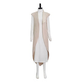 Andor Season 2 Mon Mothma White Cosplay Costume Halloween Outfit Becostume