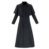 Addams Jenna Wednesday S2 Cosplay Costume Coat Women's Halloween Outfit Becostume