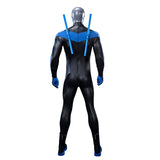 Dick Grayson Nightwing Cosplay Costume Nightwing Leather Jumpsuit Becostume