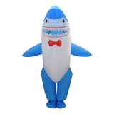 Inflatable Shark Costume Kids Adults Halloween Funny Blow Up Inflatable Costumes