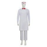 Ice Cream Man Cosplay Costume Horror Vendor Uniform Halloween Cosplay Outfit Becostume
