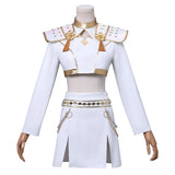 Ready To Ship Kpop Demon Hunters Zoey Costume Kids White Stage Dance Outfit Halloween BEcostume