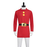 The Seven Grumpy Dwarfs Cosplay Costume Snow White Seven Dwarfs Red Halloween Suit