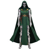 Doctor Doom Woman's Cosplay Costume Dr. Victor von Doom Halloween Outfit Becostume