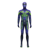 Spider-Man 2 Miles Morales Cosplay Costume Purple Reign Suit Jumpsuit Becostume