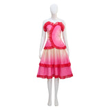 Glinda Cosplay Costume Pink Costume Halloween Who Cosplay Suit BEcostume