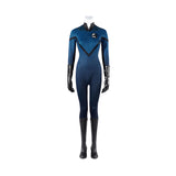 Fantastic Four 2005 Invisible Woman Cosplay Costume Susan Storm Halloween Outfit Becostume