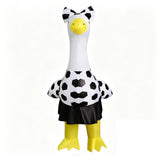 Soccer Cheerleader Goose Inflatable Cosplay Costume Funny Blow Up Party Suit Becostume