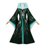 Wicked For Good Madame Morrible Cosplay Costume Green Dress Halloween Suit Becostume