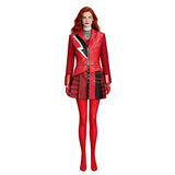 Descendants The Rise of Red Cosplay Costume Halloween Red Outfit Becostume