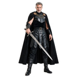 Odyssey Movie Cosplay Costume Adult Roman General Black Armor Cape Becostume