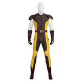 Deadpool 3 Wolverine Brown Suit X-men Classic Wolverine Cosplay Costume Halloween Suit Becostume