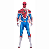 Japanese TV Spider Man Supaidaman Cosplay Costume Toe Spider Man Battle Suit BEcostume