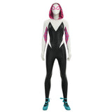 Spiderman Gwen Stacy Cosplay Costumes Across The Spider-Verse Suit Becostume
