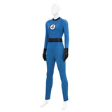 The Fantastic Four Sue Storm Cosplay Costume Invisible Woman Jumpsuit With Shoes Becostume